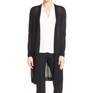 Halogen Long Linen Blend Cardigan NWOT